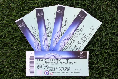 Информация о билетах на поединок Челси и Динамо в Лондоне