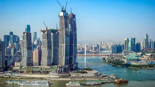 В Китае в этом году откроют первый в мире горизонтальный небоскреб