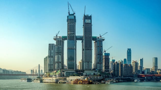 В Китае в этом году откроют первый в мире горизонтальный небоскреб