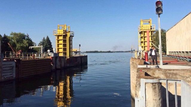 Річкова інфраструктура Розпочато капремонти на судноплавних шлюзах Дніпра