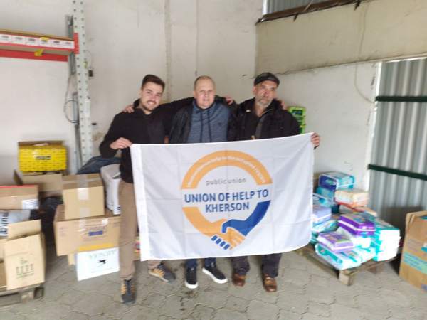 Union of Help to Kherson організували доставку чергової гуманітарної допомоги на Херсонщині