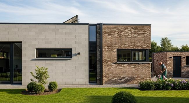 Скільки коштує утримання будинку з газоблоку в порівнянні з цеглою