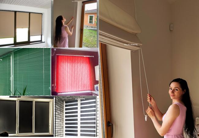 Жалюзи и рулонные системы в Одессе от Pro EM